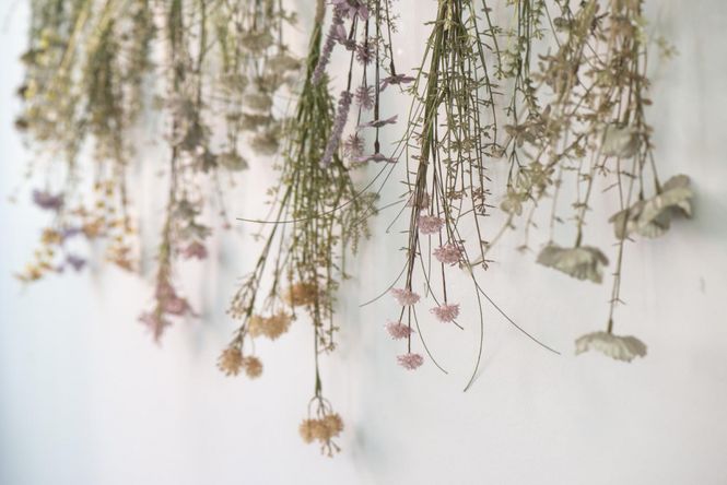 Hovedbilde Blomst grå/grønne nyanser | IB Laursen