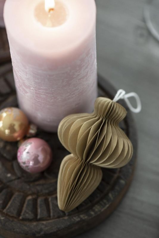 Julekule i papir lanterne | IB Laursen