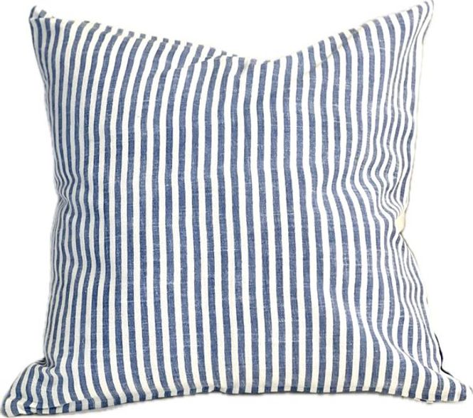 Hovedbilde Blue small stripes 60x60