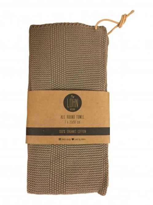 Hovedbilde All round håndkle strikket - Ginger Snap | By ...