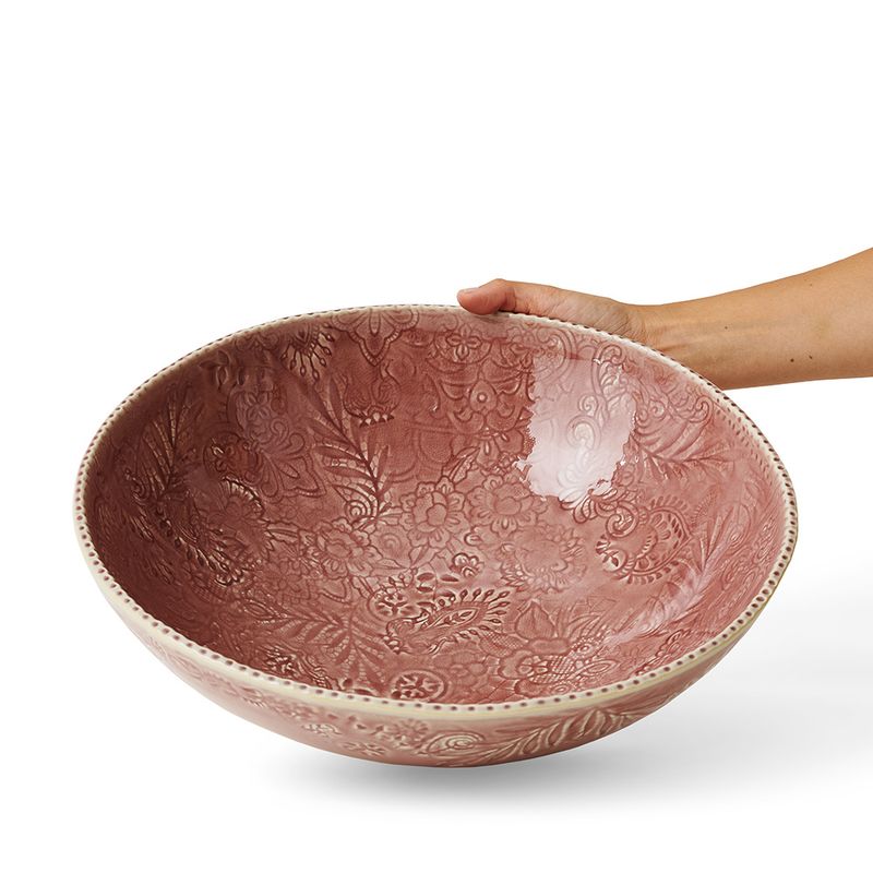 Old Rose Big Bowl - stor bolle | Sthål