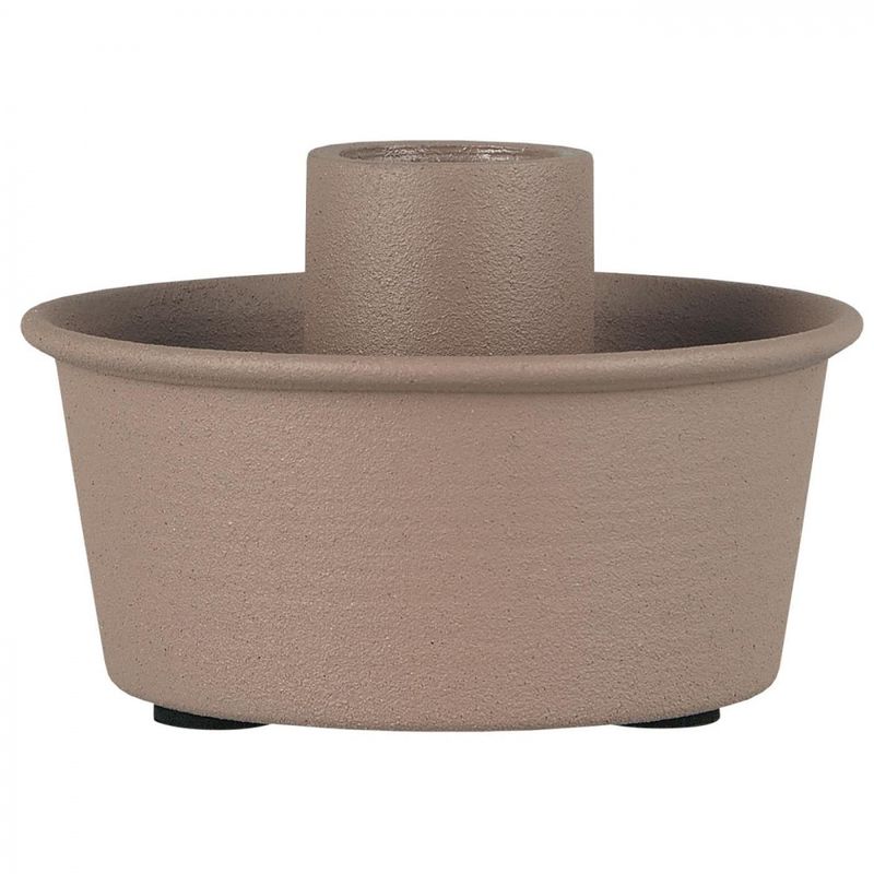 Lysestake til bedelys med høy kant - malva | IB Laursen