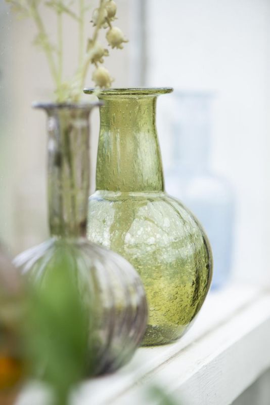 Unika Vase glass - munnblåst | IB Larusen 
