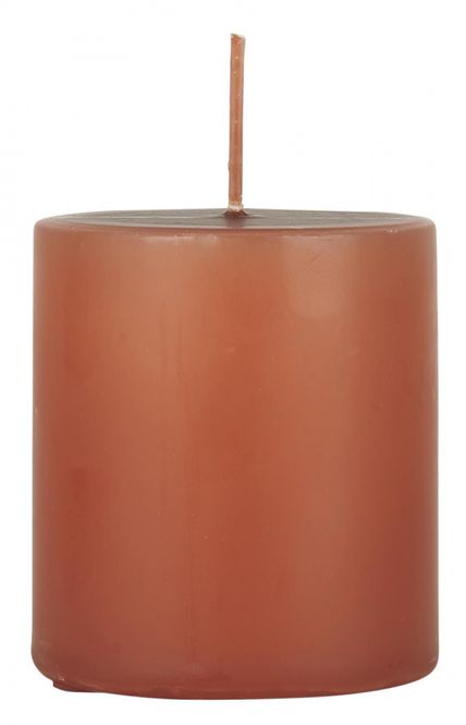 Hovedbilde Kubbelys terracotta H: 7cm | IB Laursen