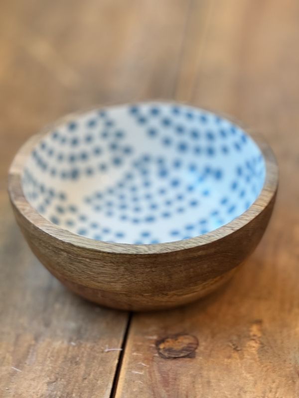 Wood Blue love Palma small